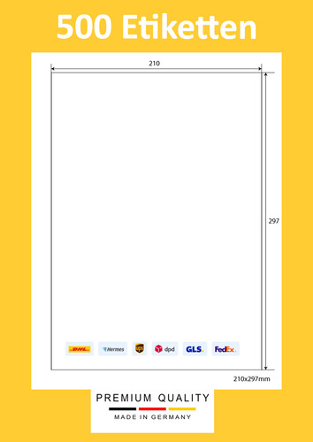500 selbstklebende premium - 500,