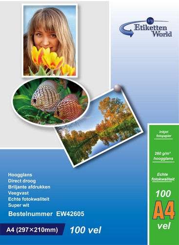Etikettenworld fotopapier - bv,