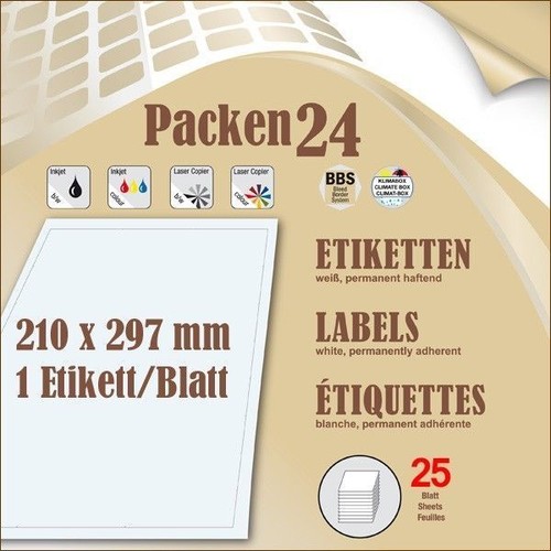 Schachtel blatt - á, 25