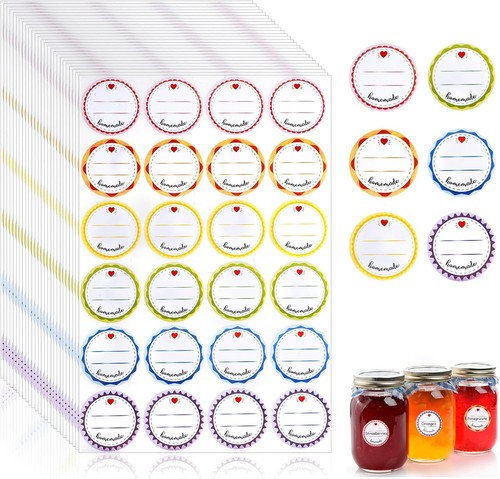 Marmeladen etiketten 600 - etiketten,