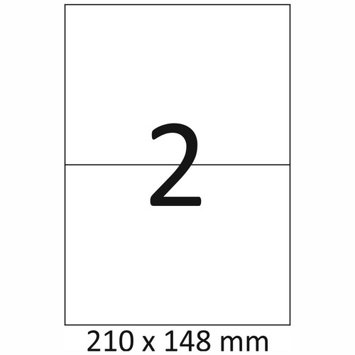 Etiketten 210 148mm - etiketten, 100