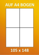 PREMIUM ETIKETTEN 105 x 148,5