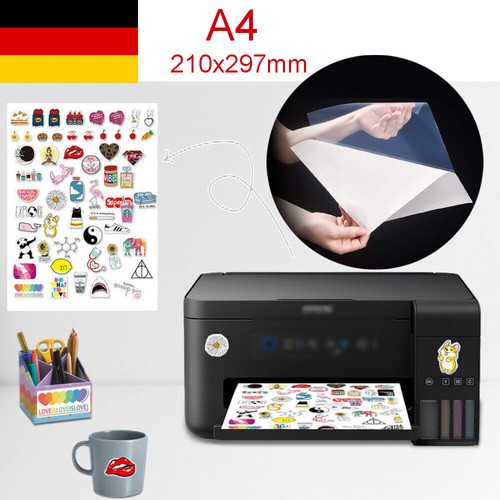 200 blatt aufkleber papier - a4,