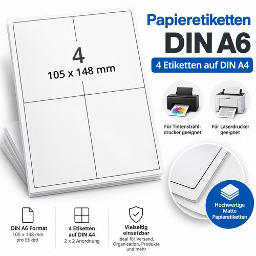 400 papier etiketten 105 - etiketten,,