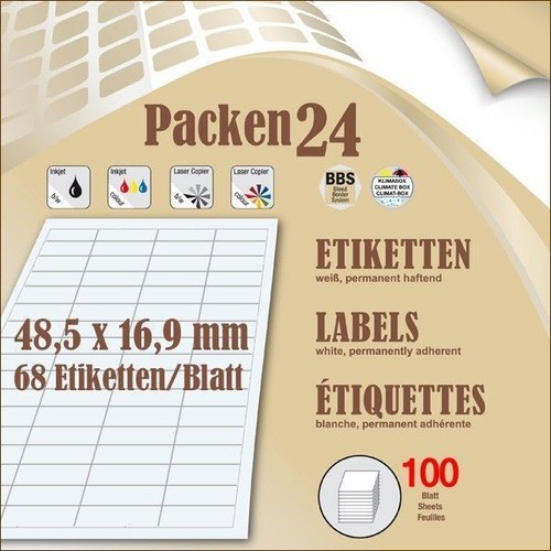 Schachtel 100 blatt - 100,