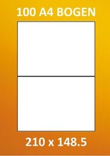 ETIKETTEN 210 x 148,5 MM 100