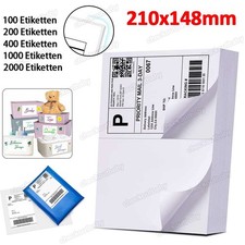 Paket Etiketten DIN A4 210 x