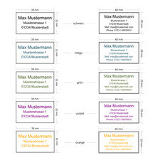 500 o. 1000 personalisierte